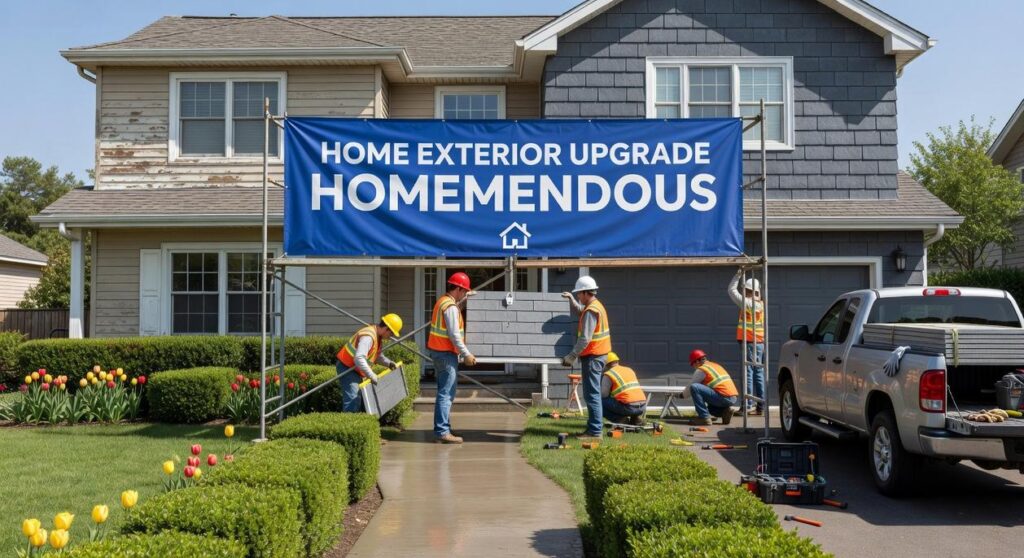 home exterior upgrade homemendous