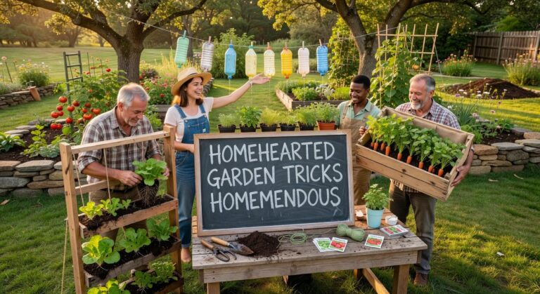 homemendous garden tricks from homehearted