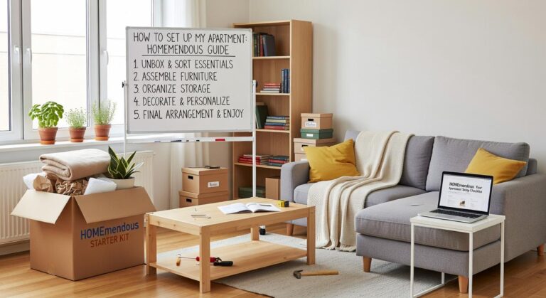 how to set up my apartment homemendous
